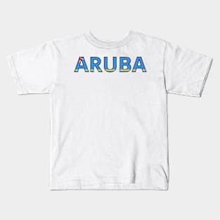 Flag Aruba Kids T-Shirt